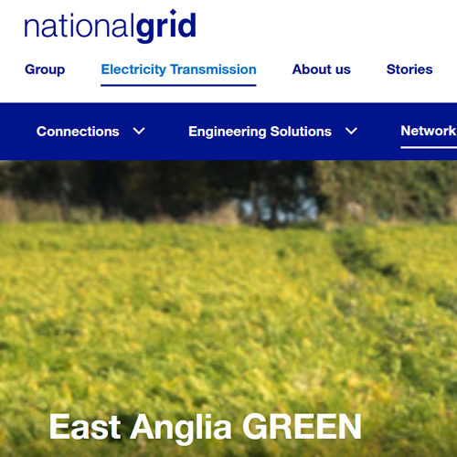 East Anglia Green flyer
